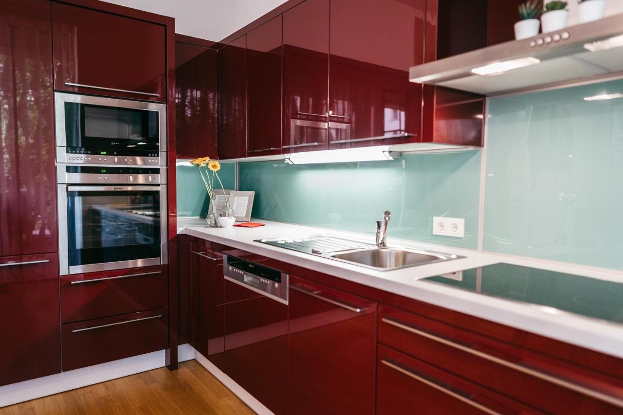 Luxury Downtown Appartement Mit Garage Graz Exteriör bild